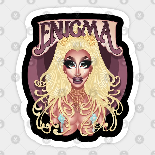 ENIGMA Sticker by susanbakerr